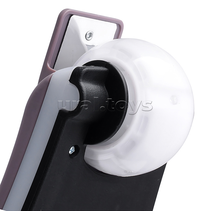 Самокат трёхколёсный ROCKET колёса световые PU, цвет мокко