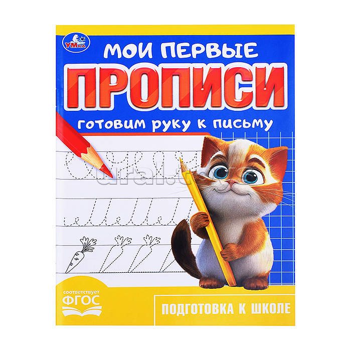 Готовим руку к письму. Мои первые прописи.