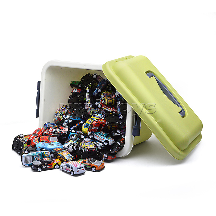 Набор машин "Самый быстрый" в коробке