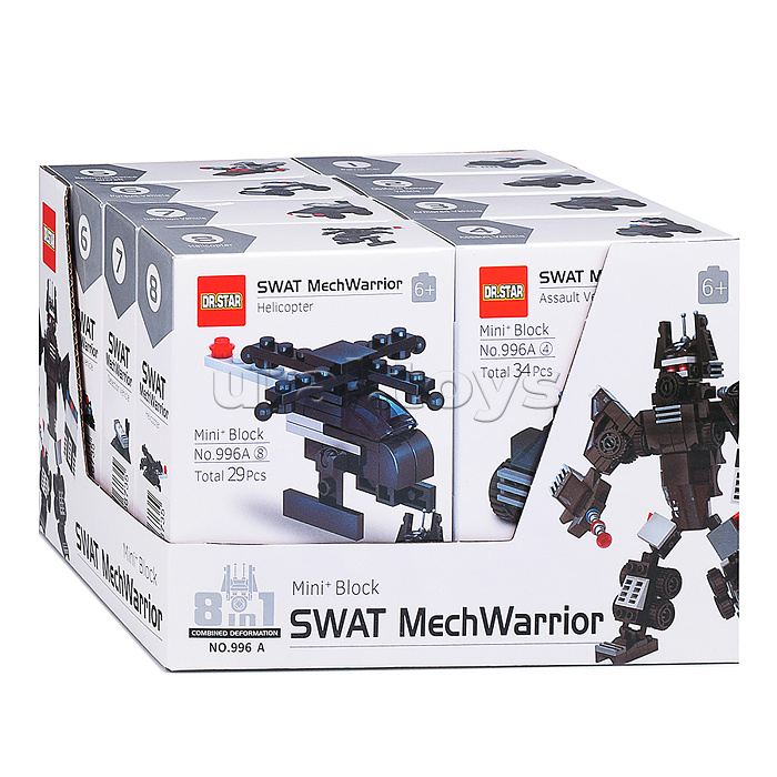 Конструктор "Робот собровец" в коробке