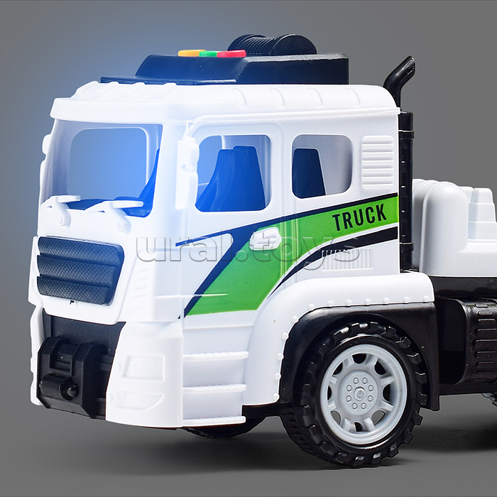 Машина "СтройЛидер" (свет, звук) в коробке