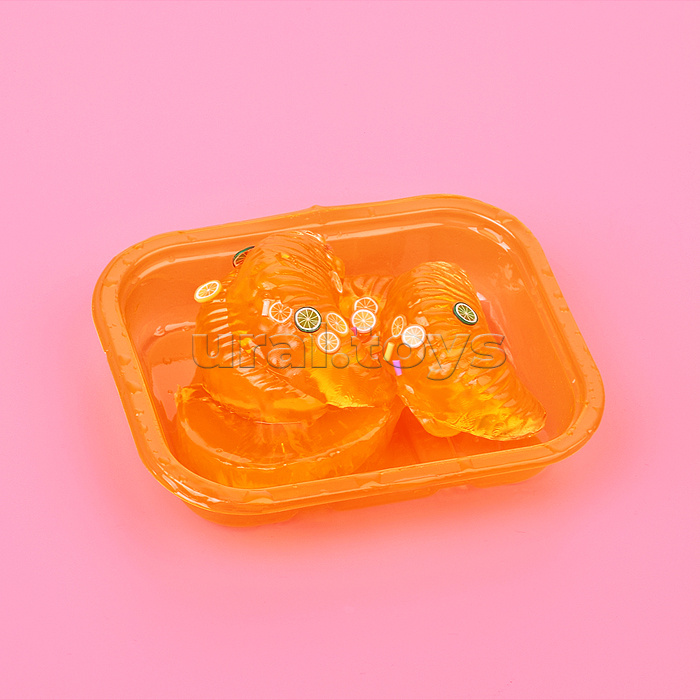 Игрушка -антистресс "Мандариновый десерт" в пакете