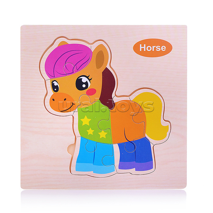 Пазл-вкладыш "Пони"