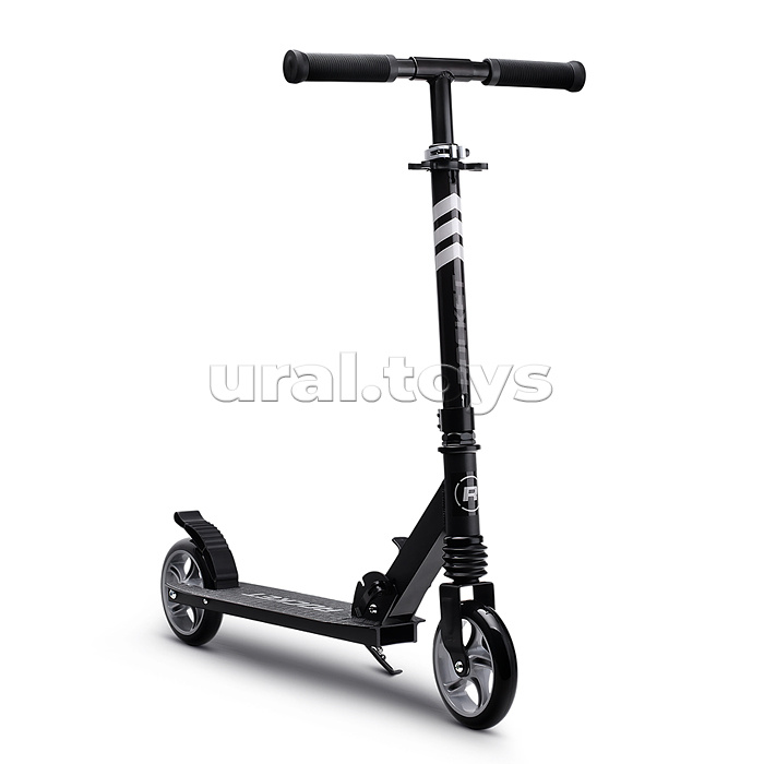 Самокат детский ROCKET, алюминиевый, колеса PU, 145 мм, черный