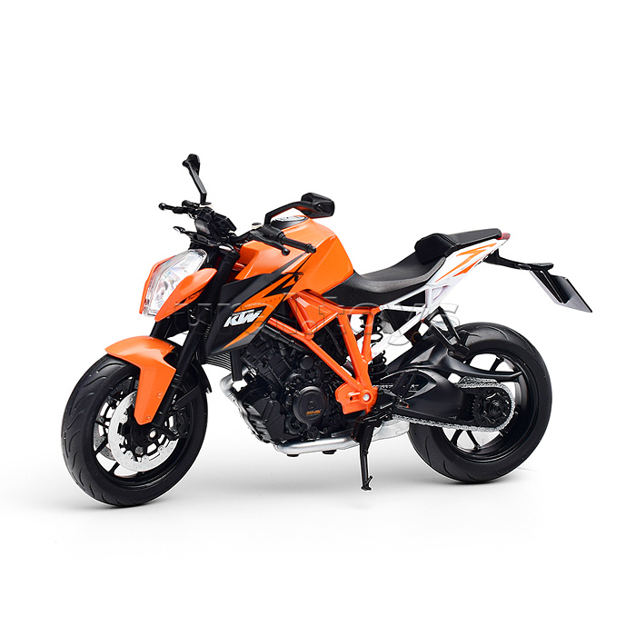 Мотоцикл 1:10 KTM 1290 Super Duke R, оранжевый Мотоцикл 1:10 KTM 1290 Super Duke R, оранжевый