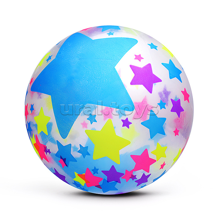 Мяч надувной детский PVC "Звёздный гол" 22см