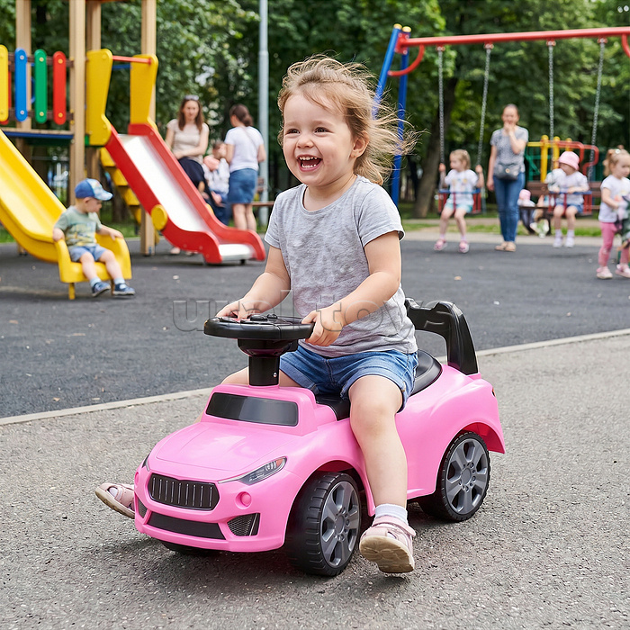 Каталка для детей Rocket R0272 (цвет розовый)