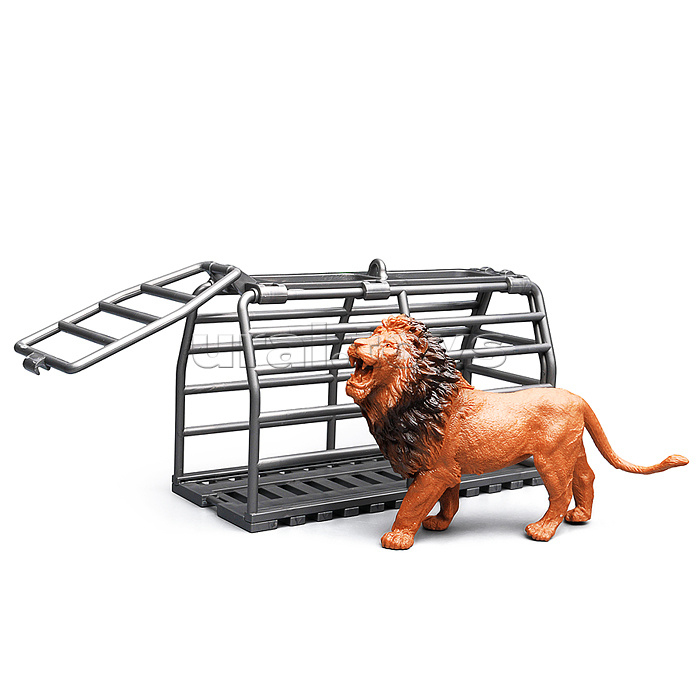 Машина "Длиномер с вертолетом" 1:16 (свет, звук) в коробке