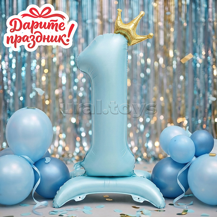 Интерьерное украшение Фигура-шар "Цифра 1"