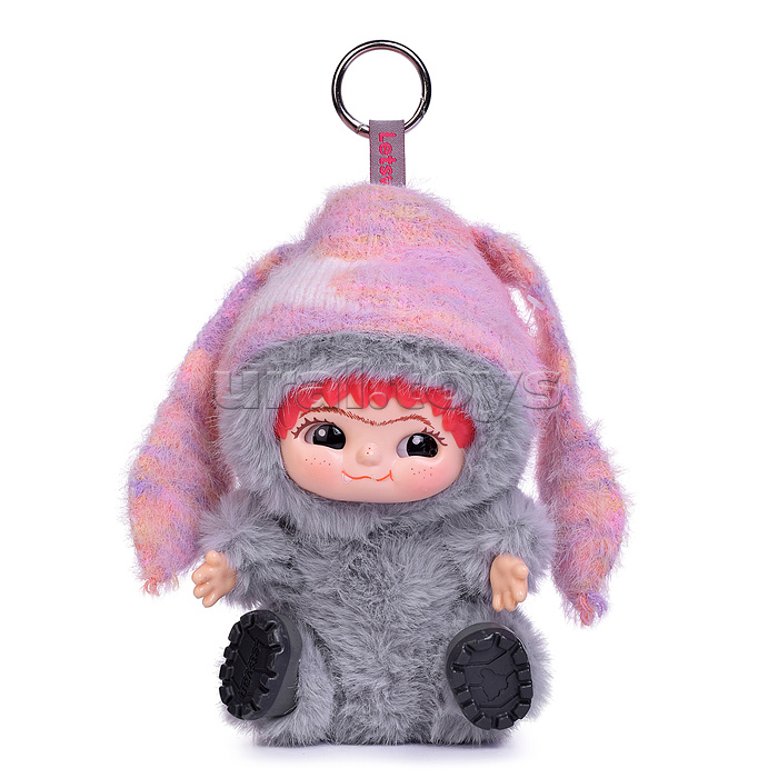 Мягкая игрушка "Кукла мягкая в шапочке" 18 см