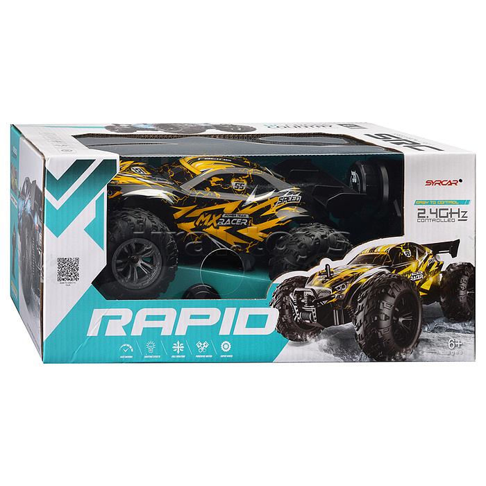 Машина "Max racer" р/у, 27 MHz, в коробке Машина "Max racer" р/у, 27 MHz, в коробке