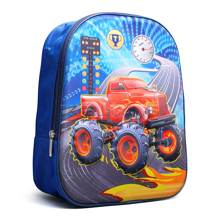 Рюкзак детский "Авто" 31.5x26x10 см, 1 отделение, ОПП-упаковка