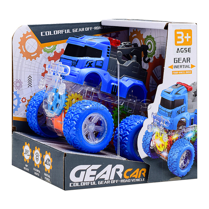 Машина "Трюкач" в коробке