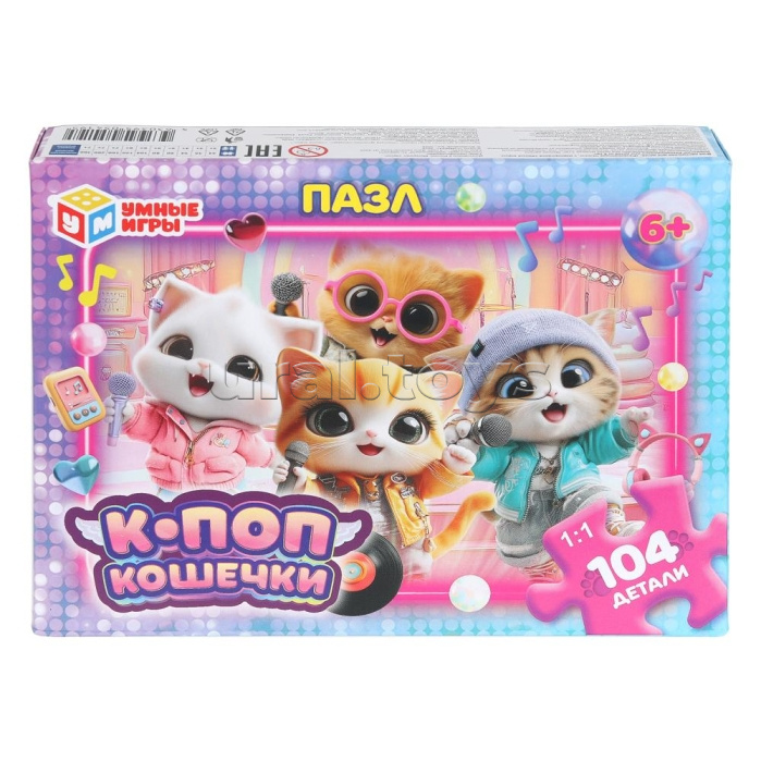 Пазлы 104 "К-поп кошечки"