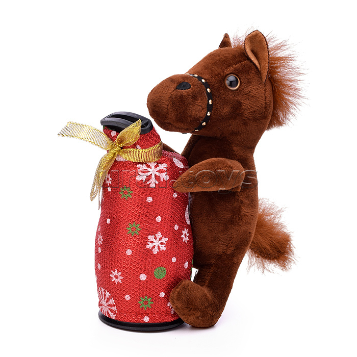 Мягкая игрушка "Лошадка" с копилкой 19*10 см.