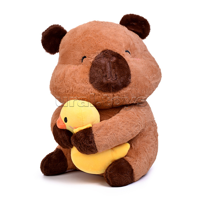 Мягкая игрушка "Капибара" с пледом