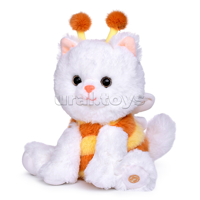 Кот "Пчелёнок" на батарейках, в коробке