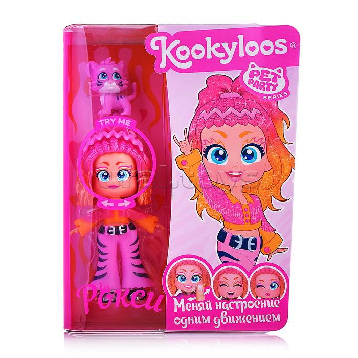 Игровой набор кукла Pets Party. Кукла Roxy и питомец Pets Party