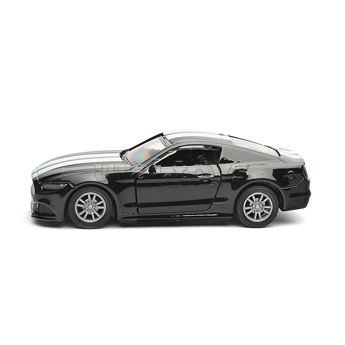 Чёрная инерционная машинка Спорткар с дизайном die-cast,1:32, открывающиеся двери
