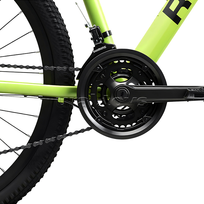 Велосипед 26" Rocket Rower, цвет салатовый, размер 18"