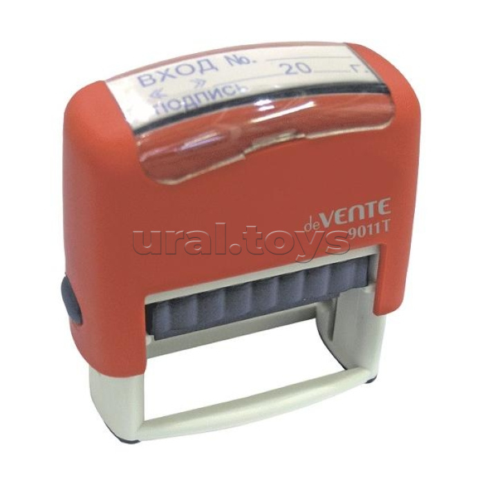 Штамп автоматический стандартный 9011T, готовый к работе №07 "Исх. №, дата" 38x14мм
