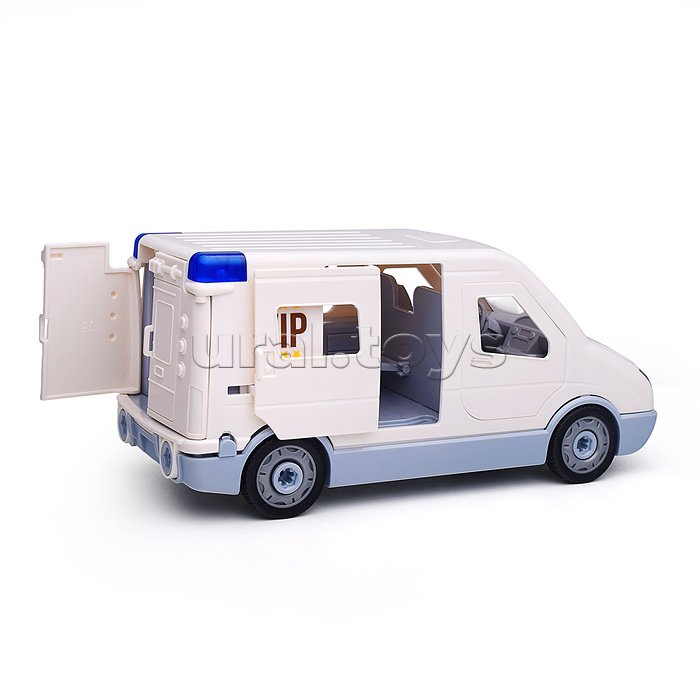 Конструктор "Машина" (свет/звук) в коробке