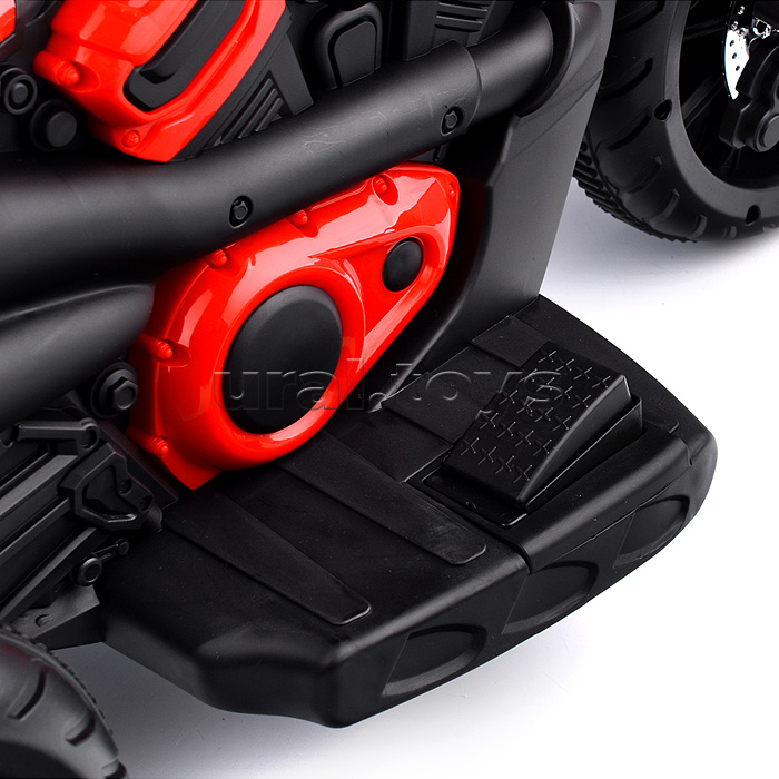 Мотоцикл "Байк" одноместный 6V4.5 моноприводный (красный)