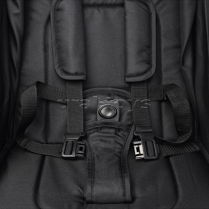 Коляска прогулочная Prammy Black, черный (в коробке)