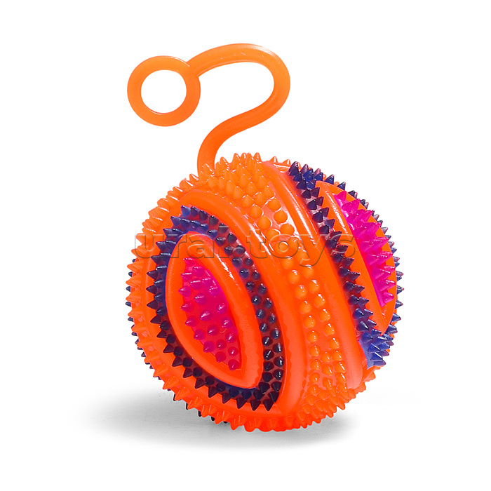 Игрушка-пищалка "Веселые кругляши 2" (6,5 см) в коробке