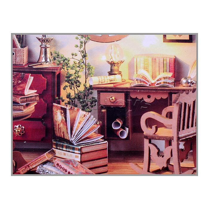 Конструктор "Книжный дом 3D" в коробке