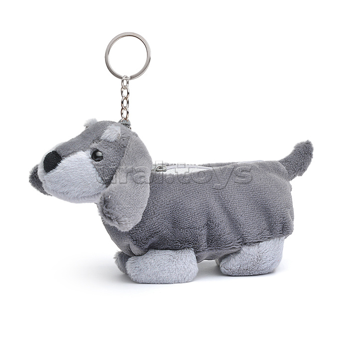 Мягкий брелок-кошелек "Собака Барбос" 20см