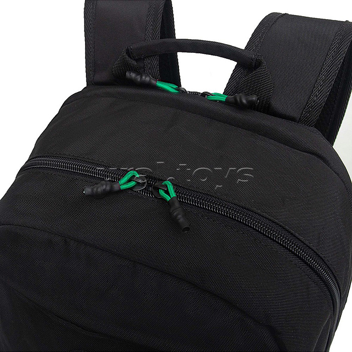 Рюкзак (/2 черный - зеленый)