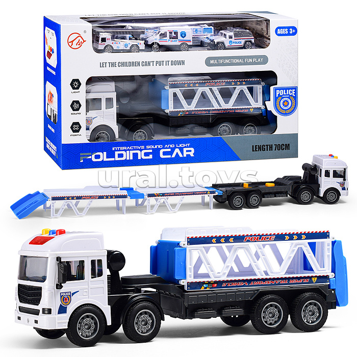 Машина "Полицейский грузовик" в коробке