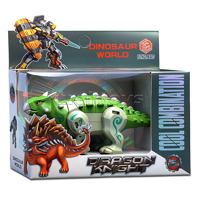 Робот "Мегадино" трансформирующийся, в коробке