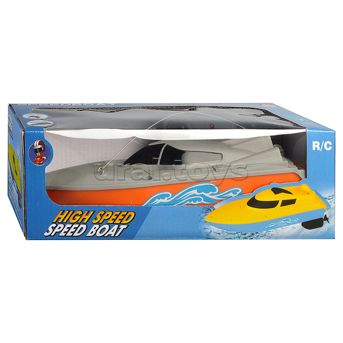 Лодка "Спортивная" р/у, 27MHz, в коробк
