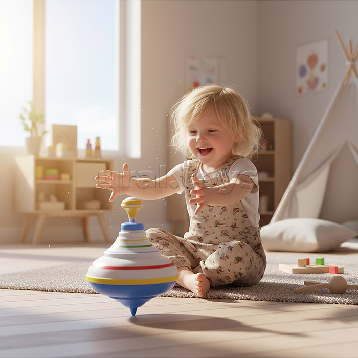 Юла малая с музыкой