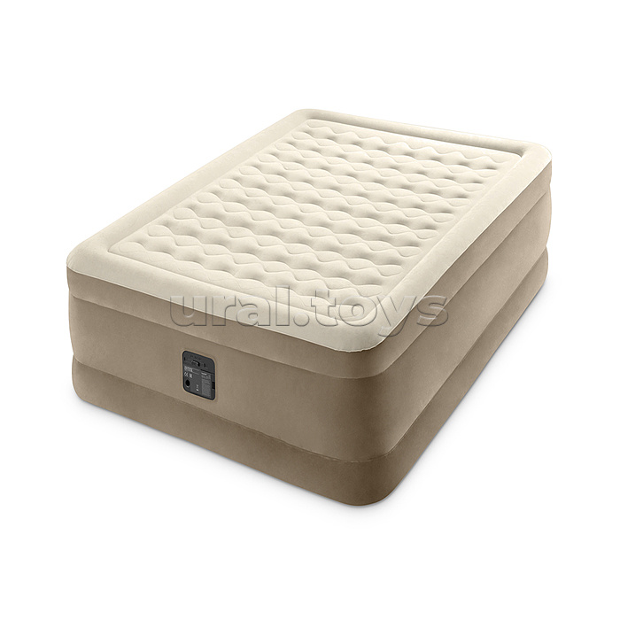 Кровать надувная QUEEN ULTRA PLUSH AIRBED 152 х 203 х 46 см, с встроенным насосом 64428ND INTEX