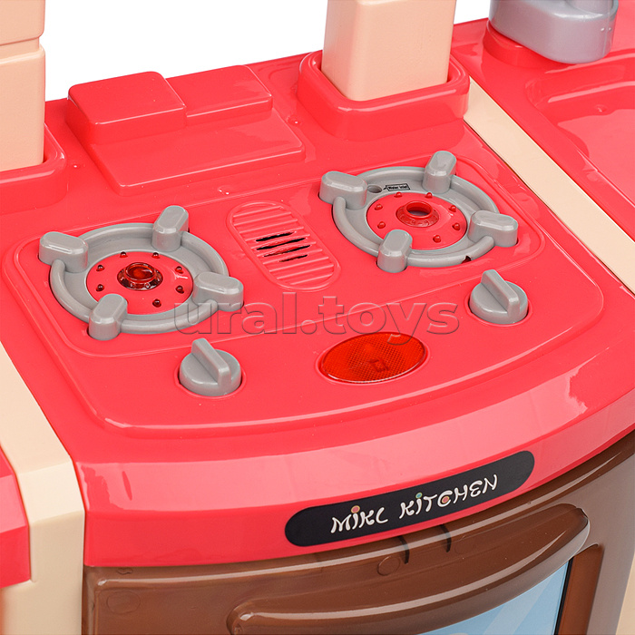 Игровой набор кухня "У шефа" цвет розовый, в коробке