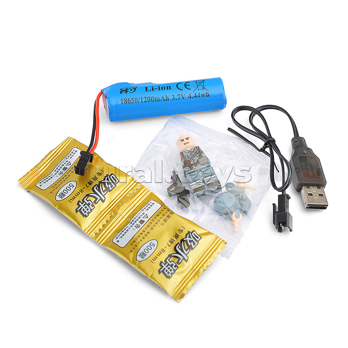 Машина "Водяной выстрел" р/у, 27 MHz, в коробке