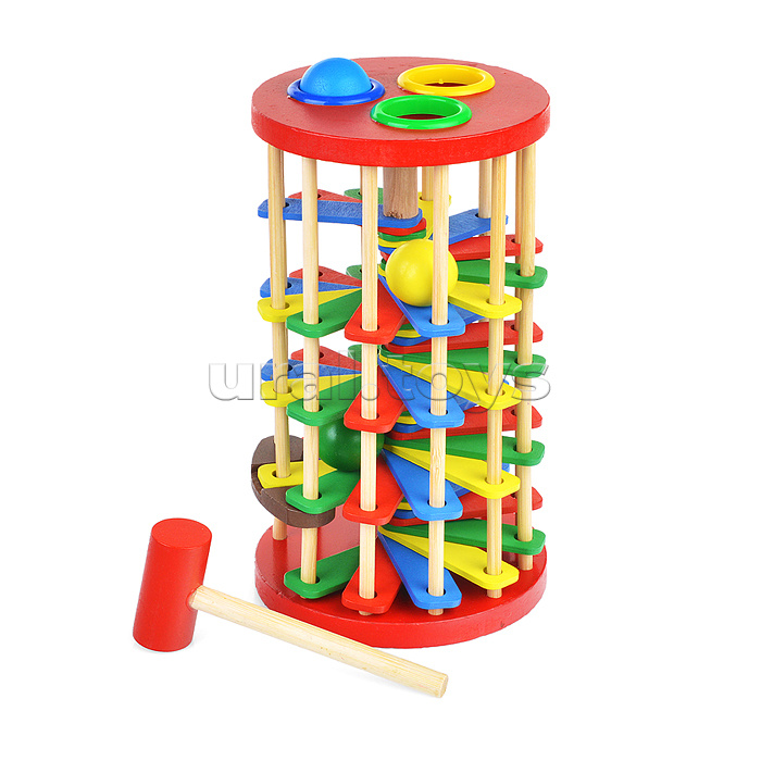 Стучалка "Винтовая лесенка" в пакете