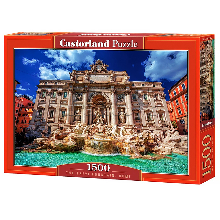 Пазлы 1500 "Фонтан Треви. Рим"