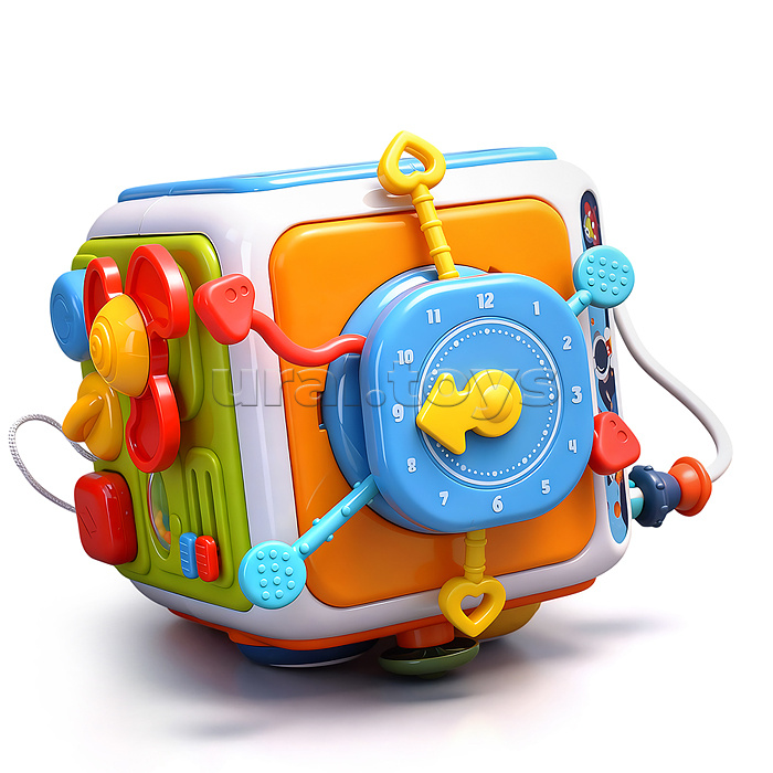 Куб развивающий "Умный малыш" в коробке