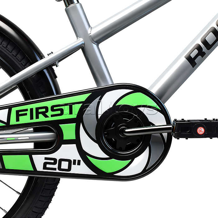 Велосипед 20" Rocket First, цвет серый