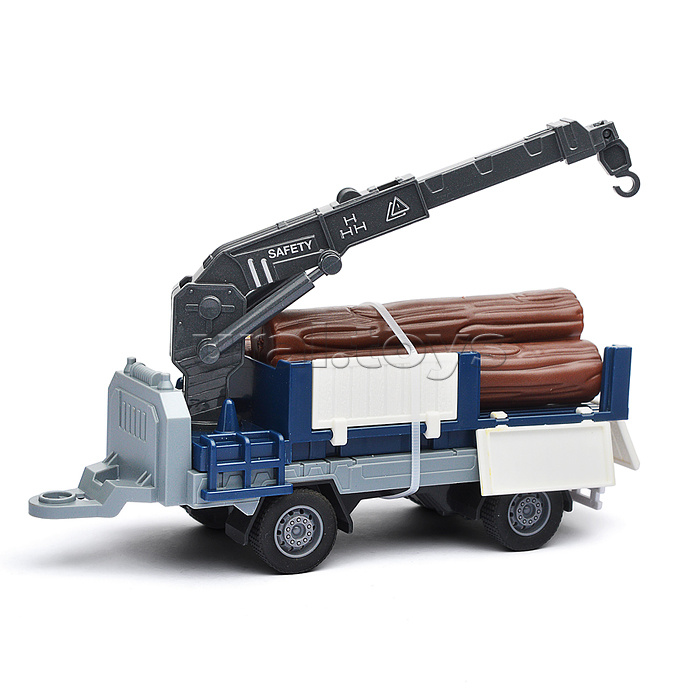 Машина "Вилочный погрузчик" (свет, звук) в коробке