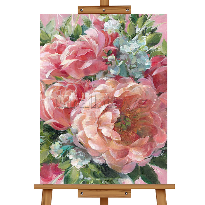 Набор для рисования "Картина по номерам 30х40 см. Цветочная композиция"