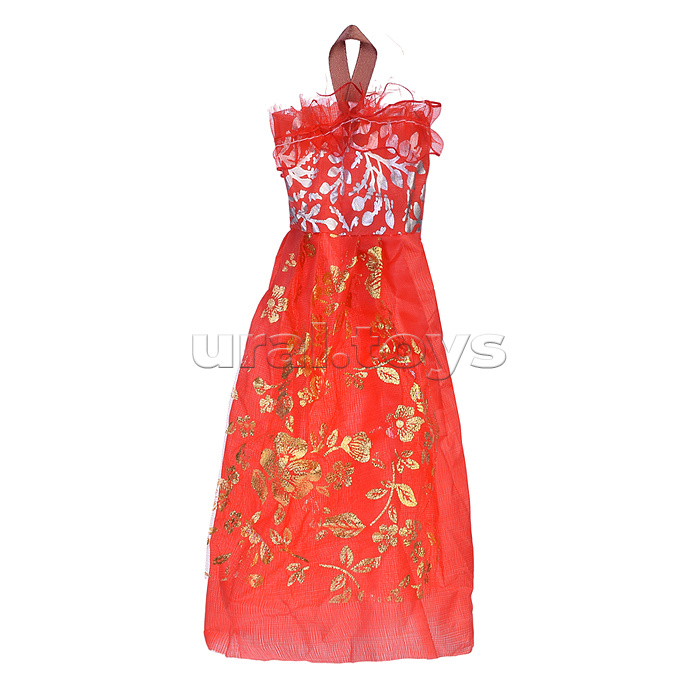 Одежда для куклы "Платье" 11,5 см, в пакете