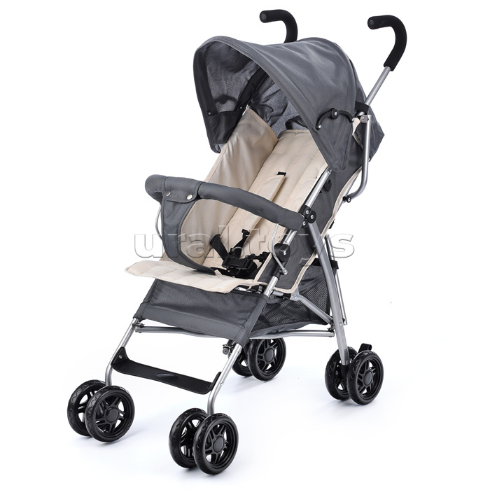 Коляска прогулочная Prammy Milky, серый