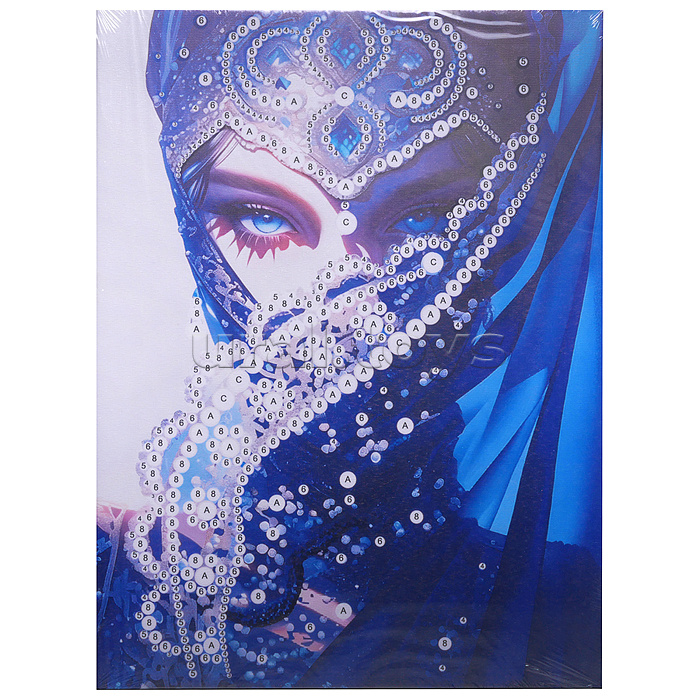 Мозаика алмазная "Восточная красавица" 30*40 см.