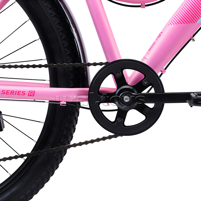Велосипед 26" Rocket lady Steel 26, цвет розовый, размер 17"