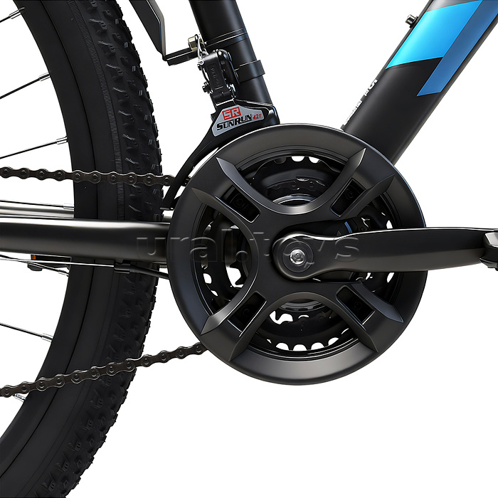 Велосипед 27,5" Rocket Crater 27.5, цвет черный, размер 16"